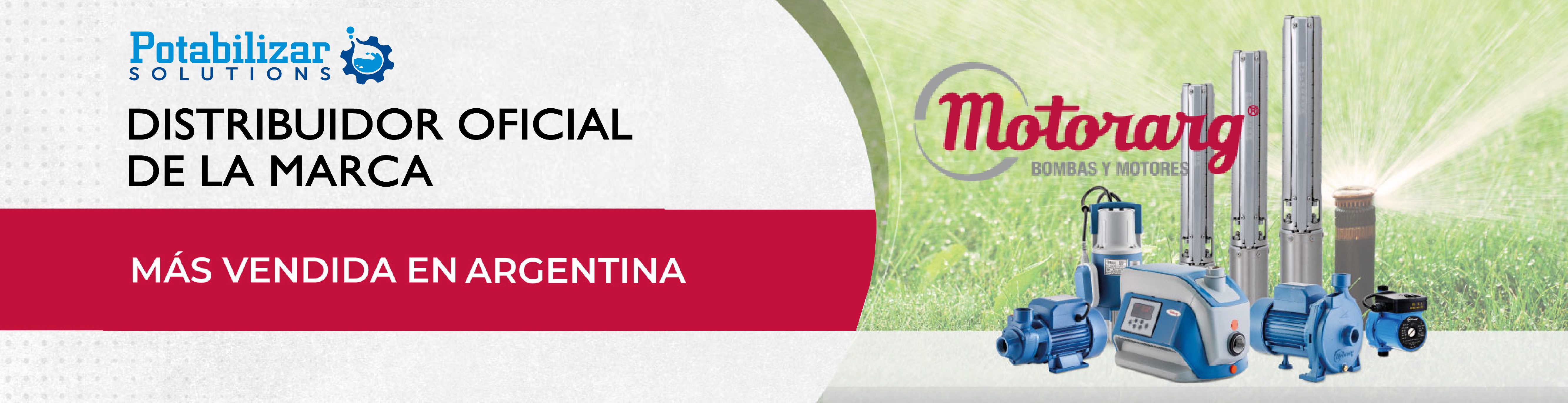 Somos distribuidores Motorarg