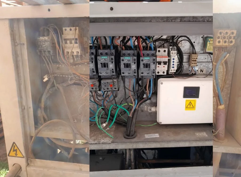 Mantenimiento de tablero de control de sistema de expansión directa