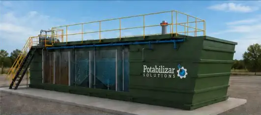 Operación de planta cloacal
