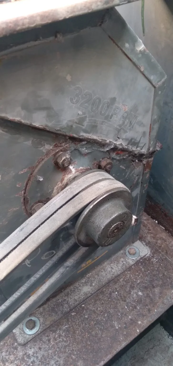 Acondicionamiento y reparación de moledora LOYTO 4
