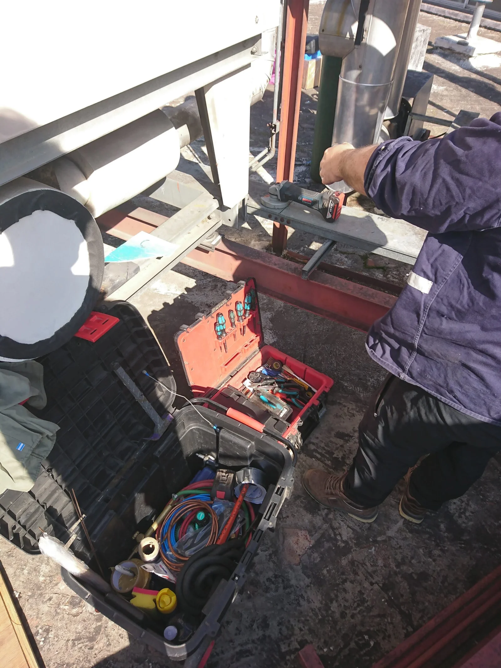 Arreglo Compresor y mantenimiento preventivo de Chiller Enfriador