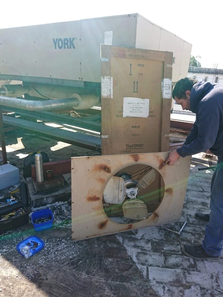 Arreglo compresor y mantenimiento preventivo de chiller enfriador 4
