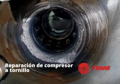 Compresor a tornillo: reparacion de mal funcionamiento