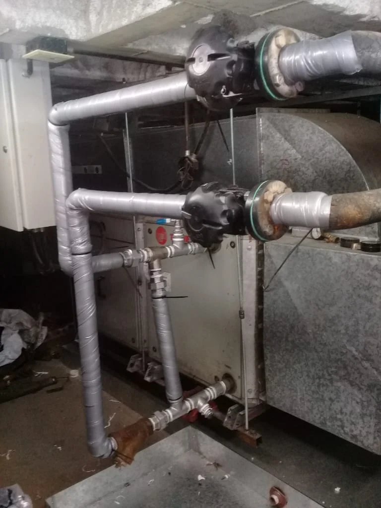 Proyecto HECA reparacion manejadoras de aire Fan Coil 4