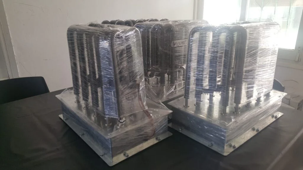 Nuevos módulos calefactores Hospital Vilela 2