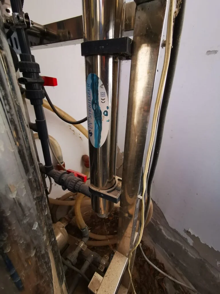 Instalacion osmosis inversa Roldan 4