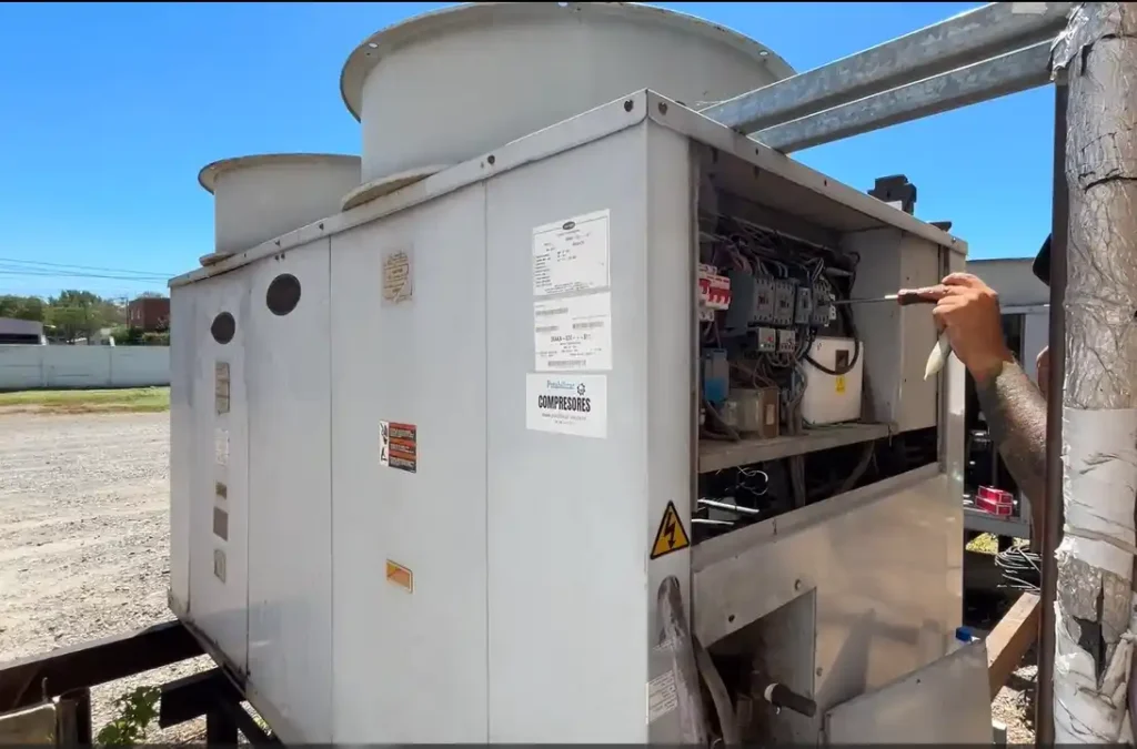 Mantenimiento correctivo de equipos Carrier de expansión directa | Reparación profesional - Ingeniería en fluidos