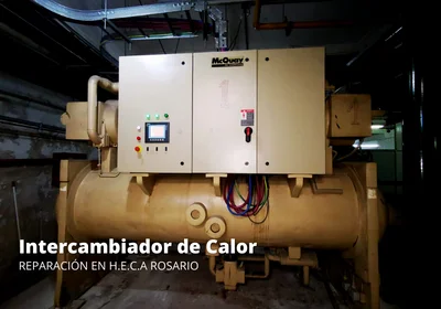 Mantenimiento de intercambiador de calor en Rosario