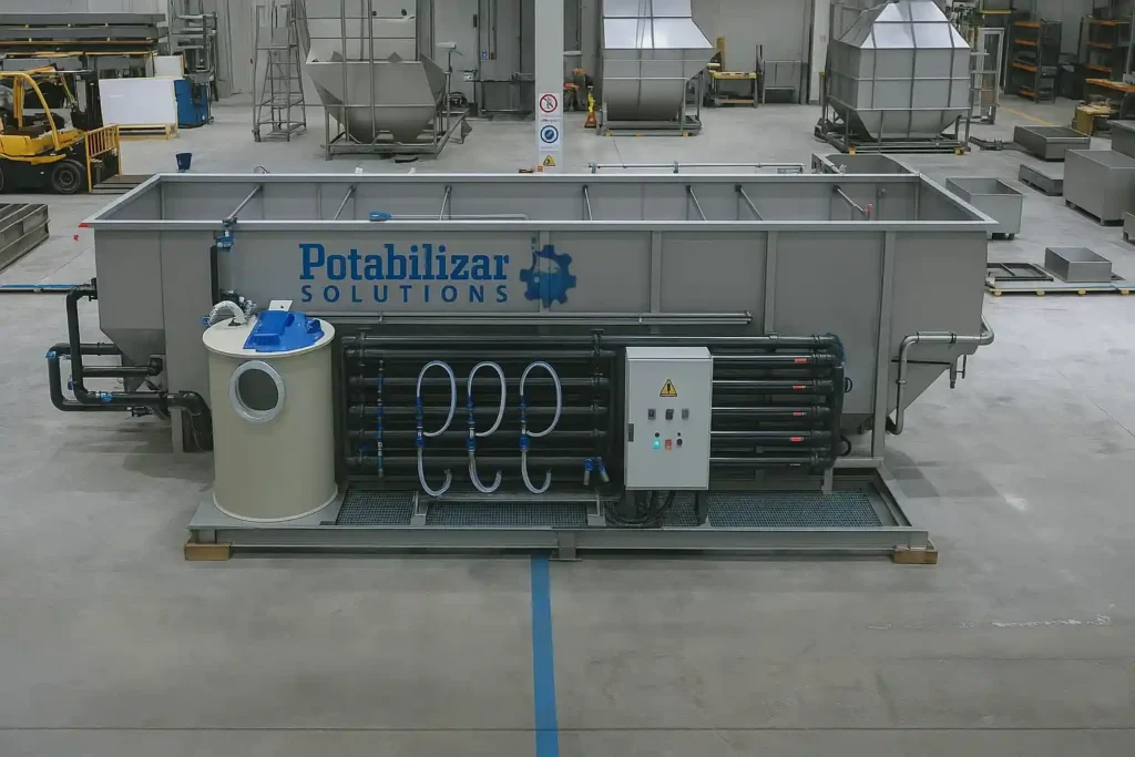 Plantas DAF para tratamiento de efluentes industriales