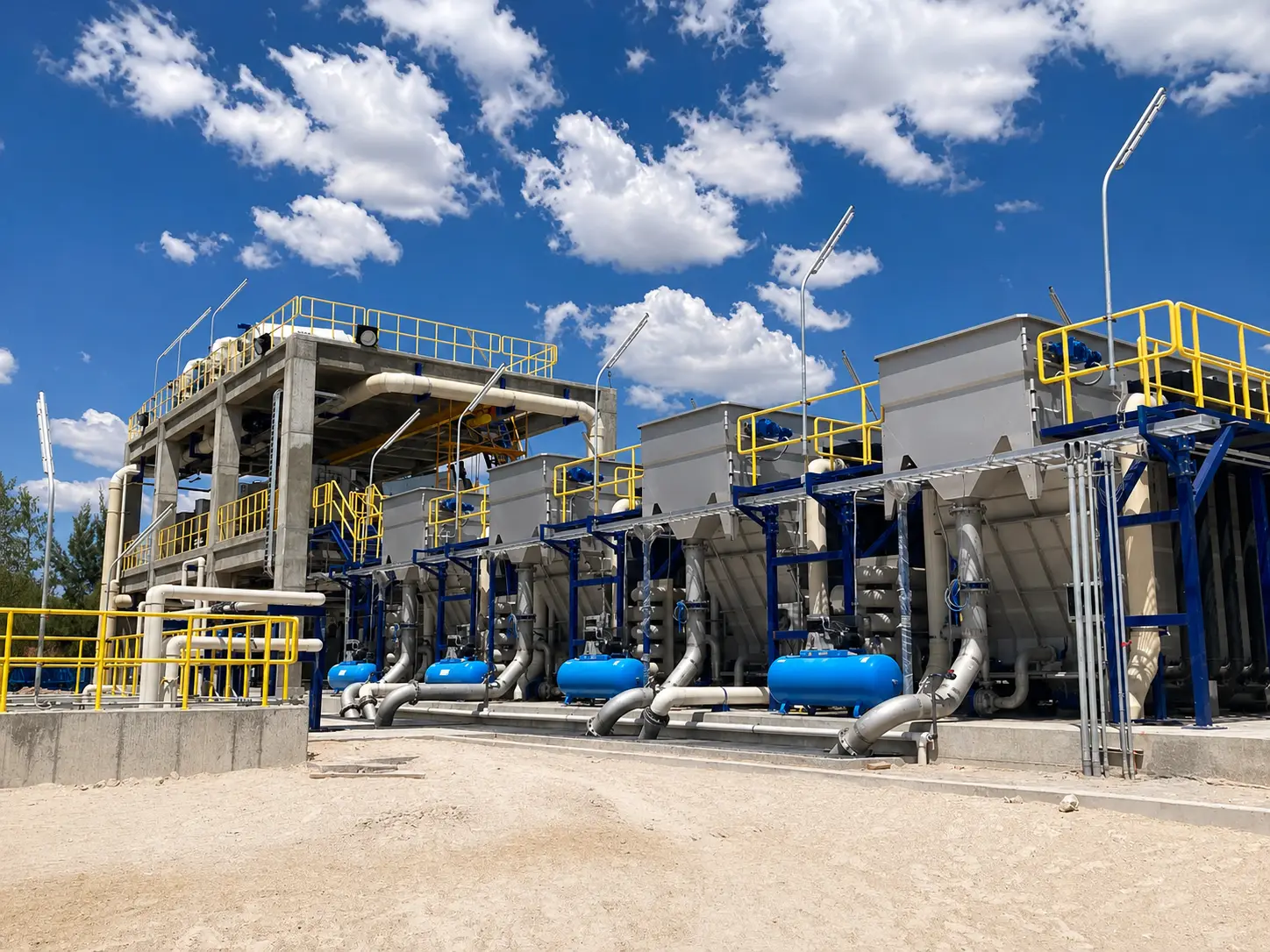 Espacio reducido en planta DAF