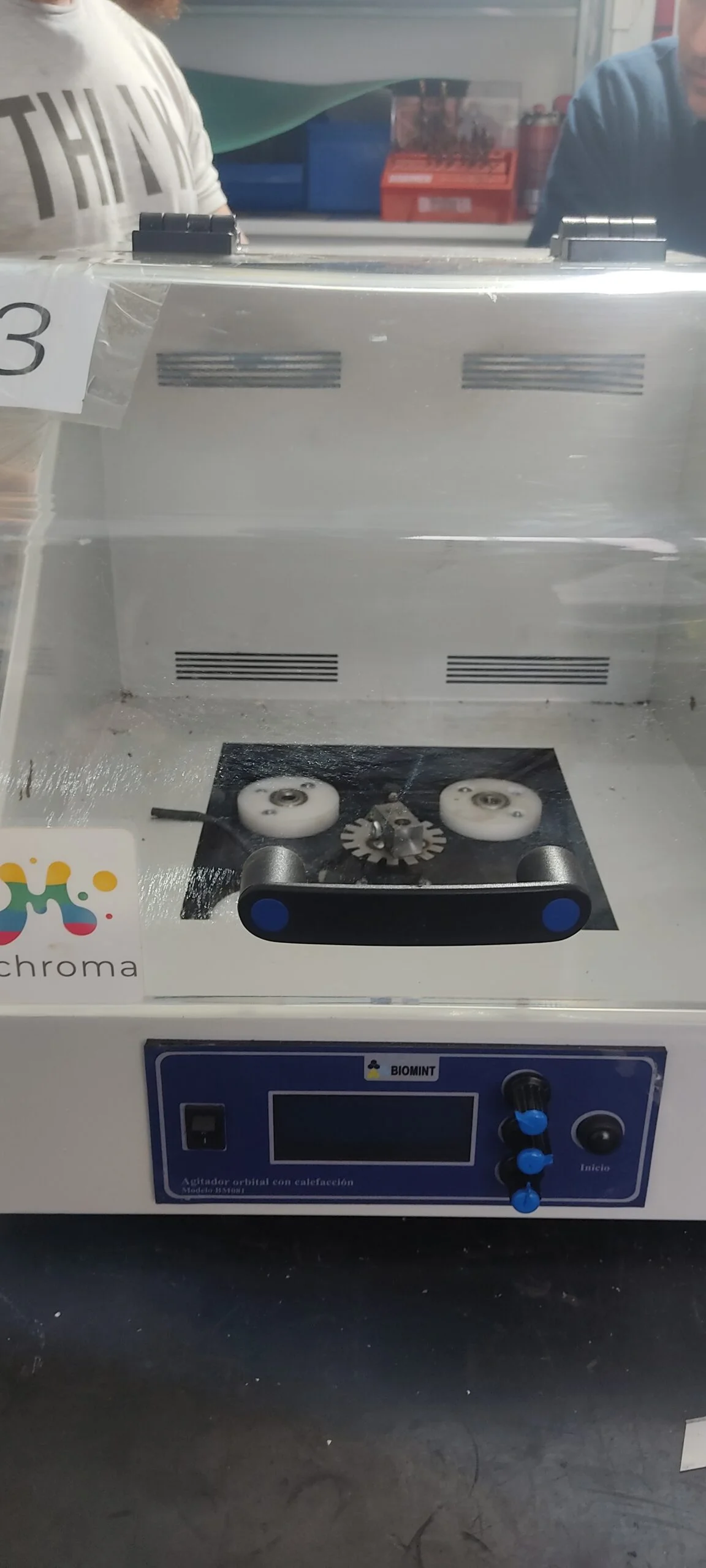 Reparación agitador de laboratorio 1