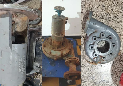 Reparación de bomba y motor Aeropuerto Internacional Rosario 2