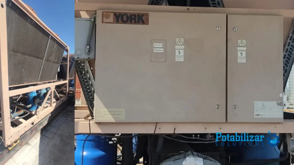 Reparación de chiller en centro de procesamiento de datos 3