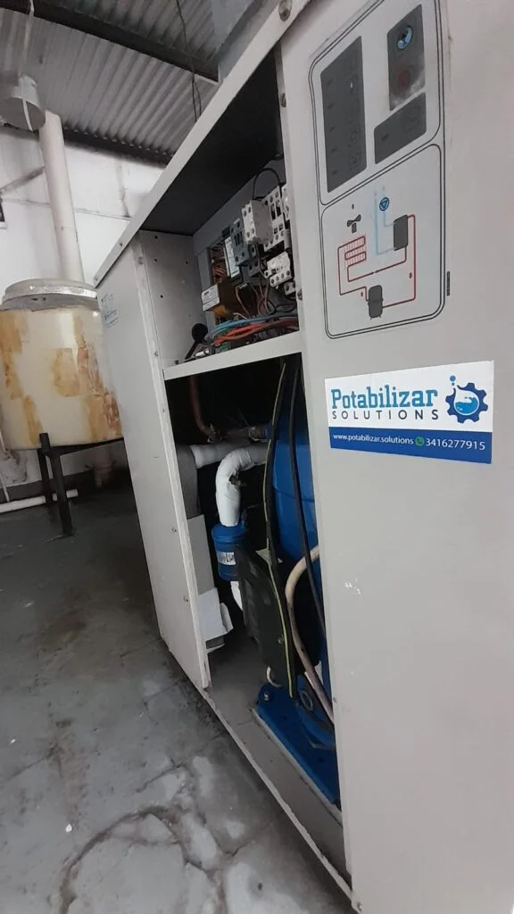 Reparación integral de chiller en cristaleria 4