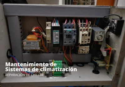 Reparación integral de chiller para cristaleria