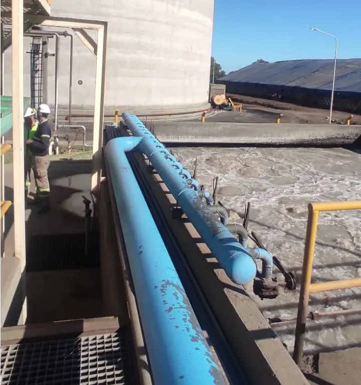Tratamiento de efluentes COFCO Junin 6
