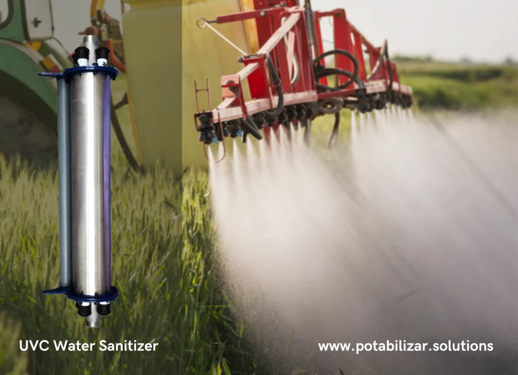 UVC Water Sanitizer agua agricola ganadera 3