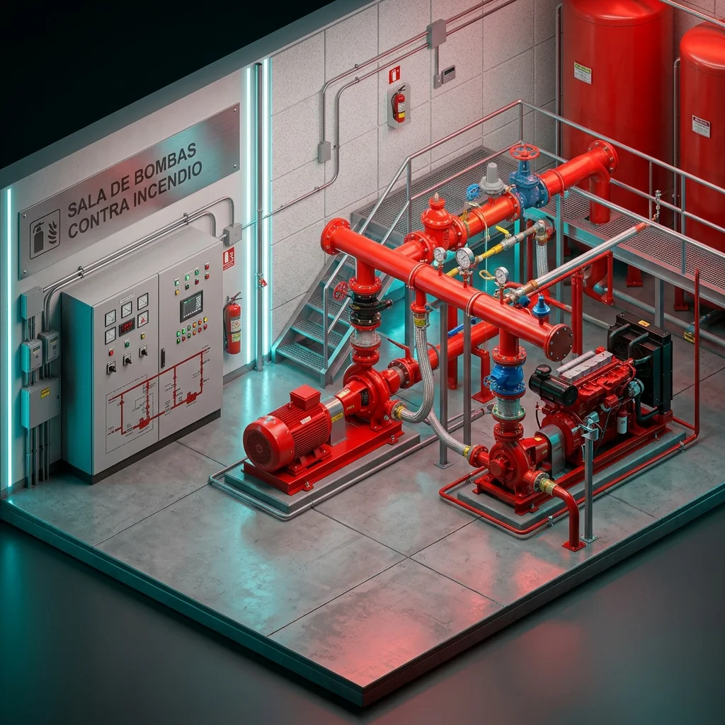 Diseño e instalación de red de incendio