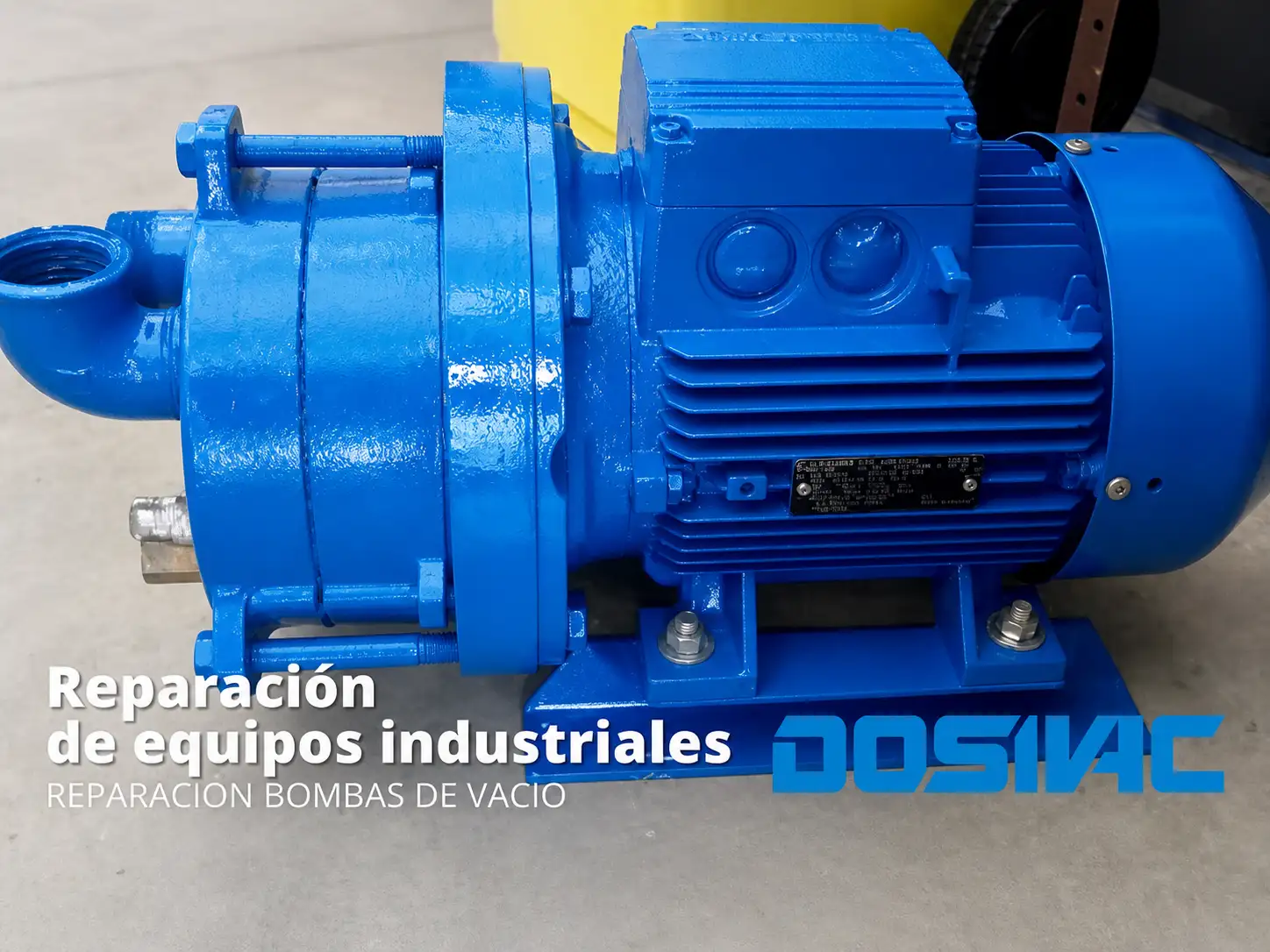 Reparación bomba de vacío Dosivac dshc 1250 Rosario