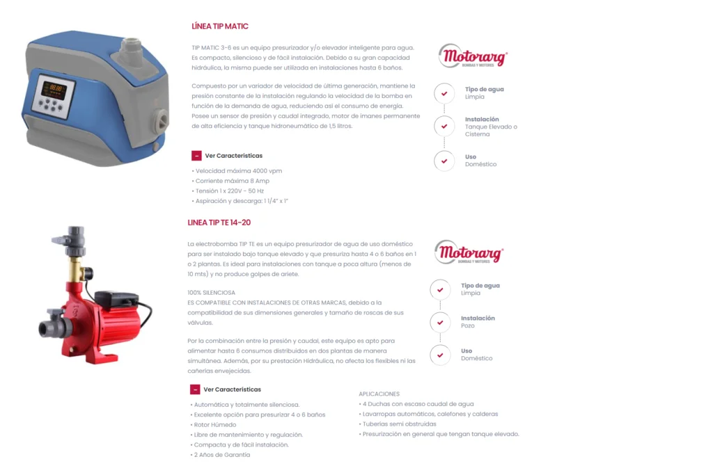 Bombas presurizadoras para tanque elevado opcion 4